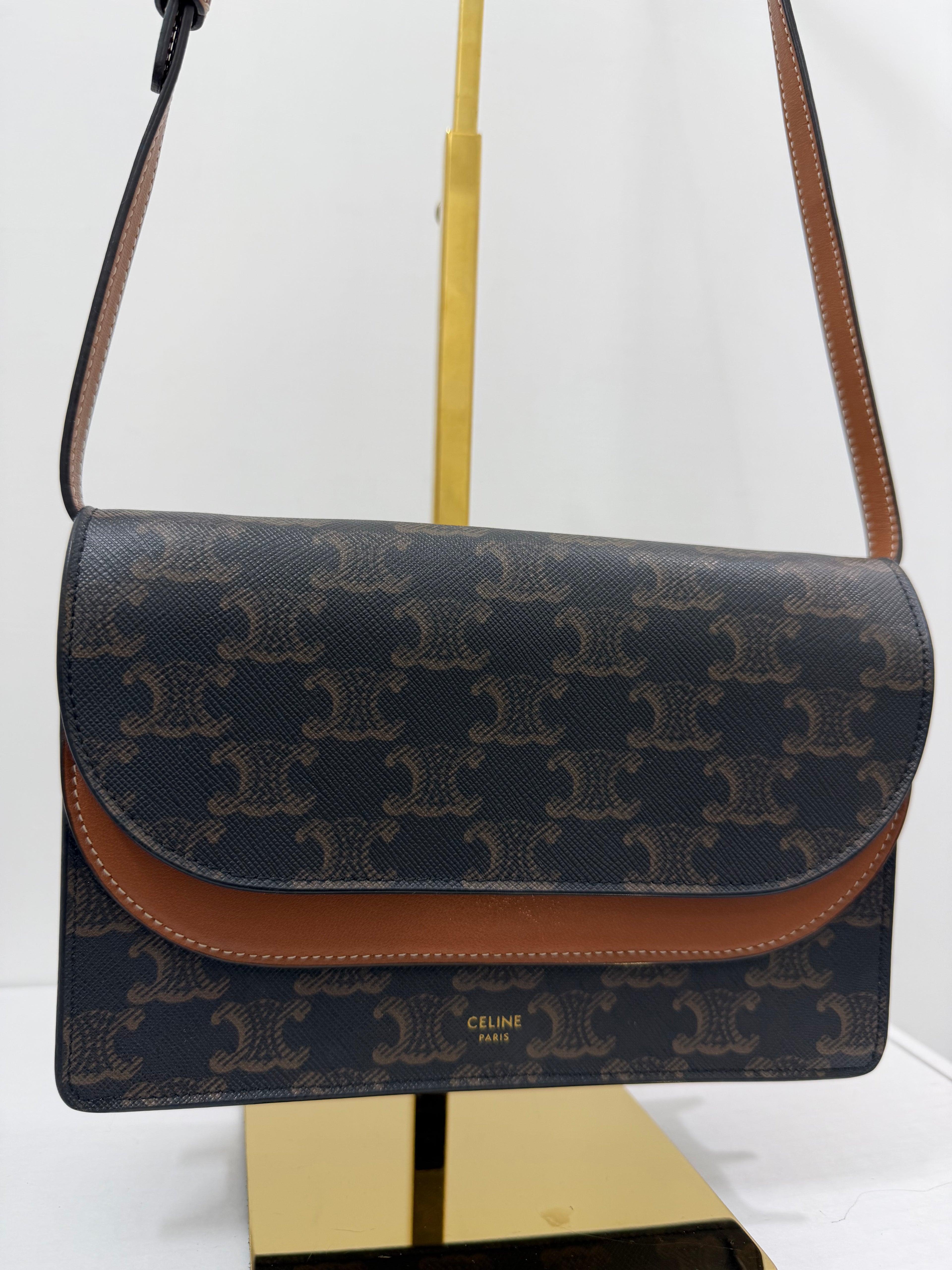 Borsa a tracolla Celine Triomphe