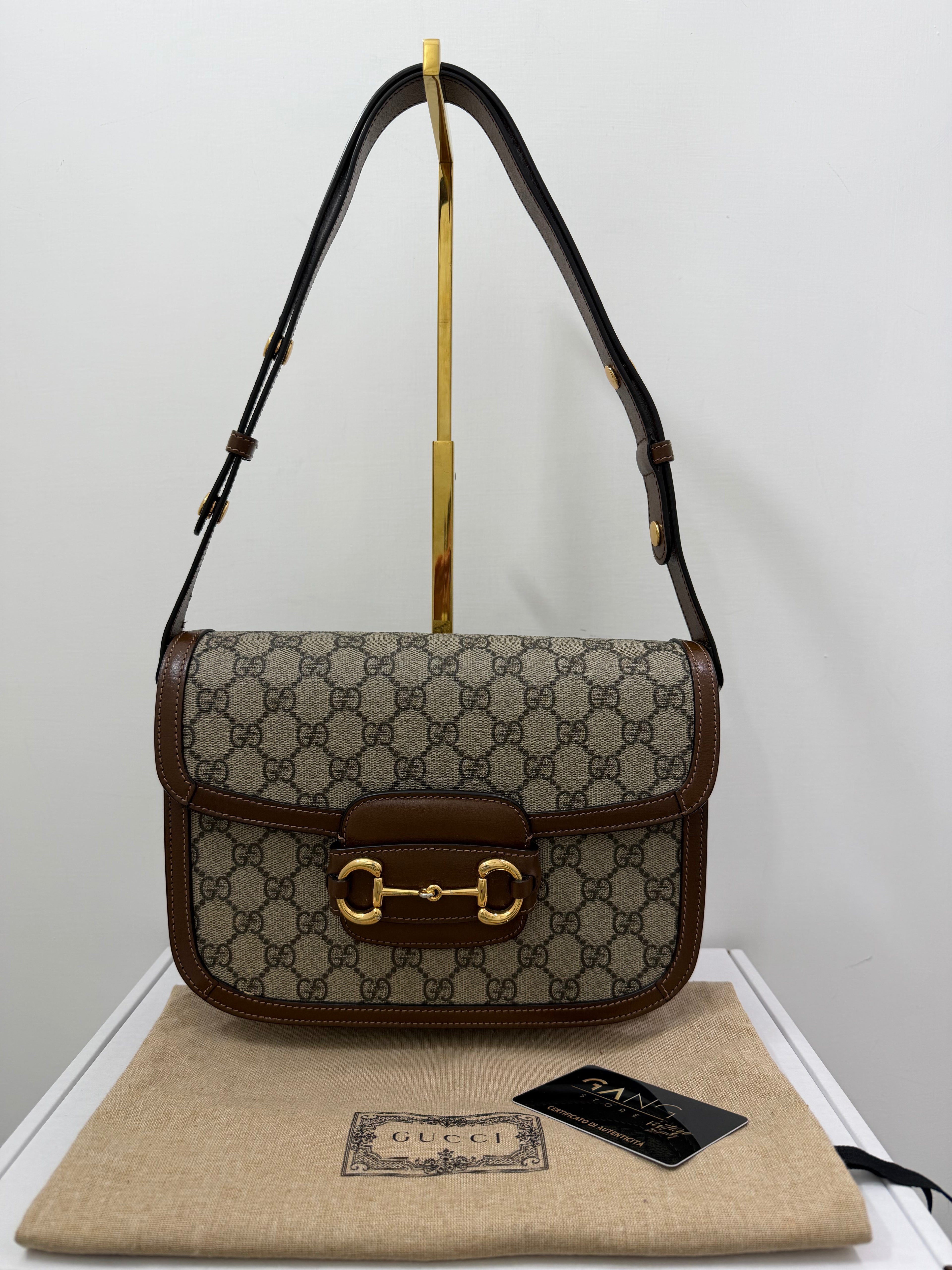 Borsa Gucci Horsebit 1955 GG Supreme