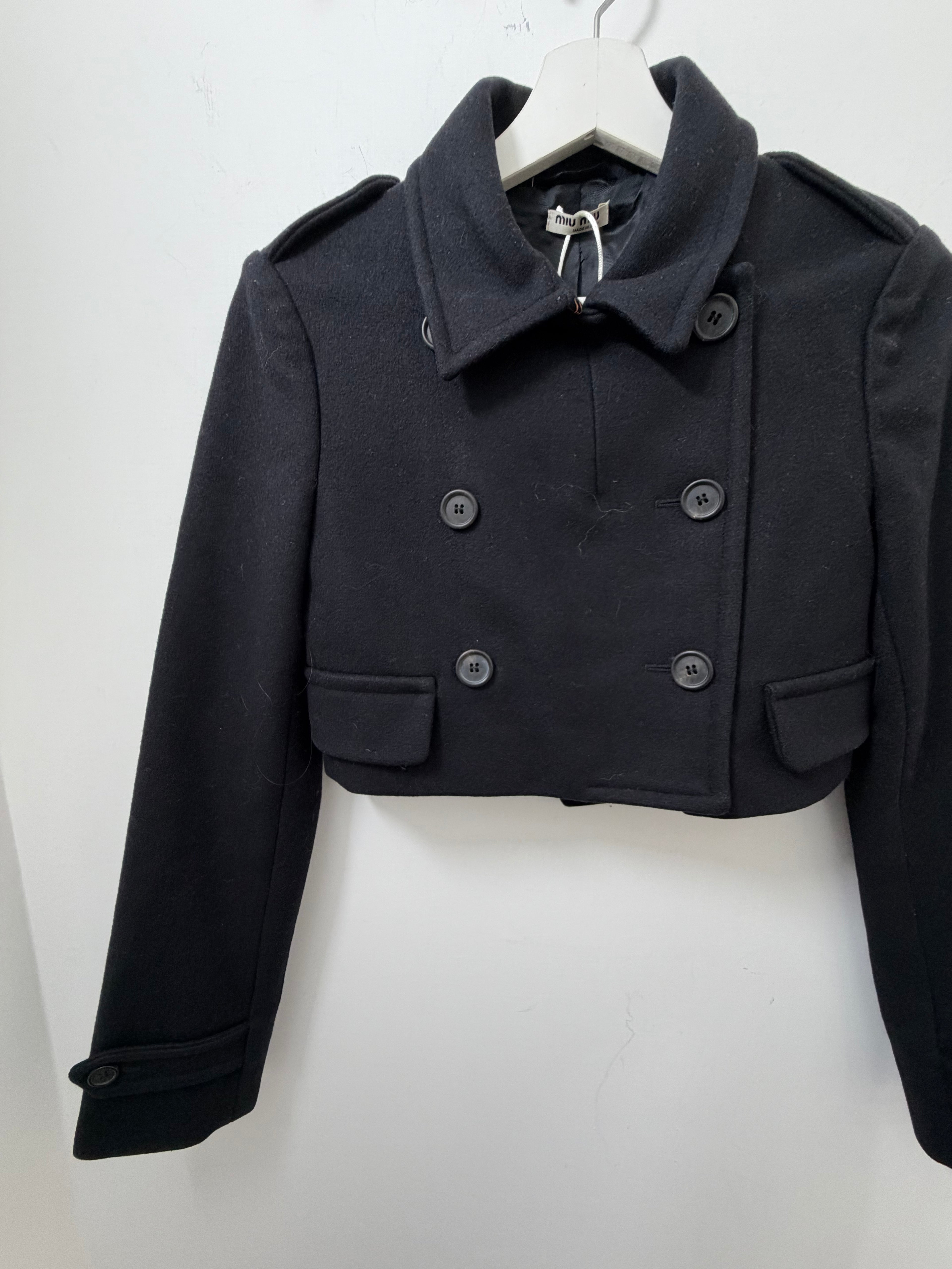 Cappottino crop Miu Miu #0061