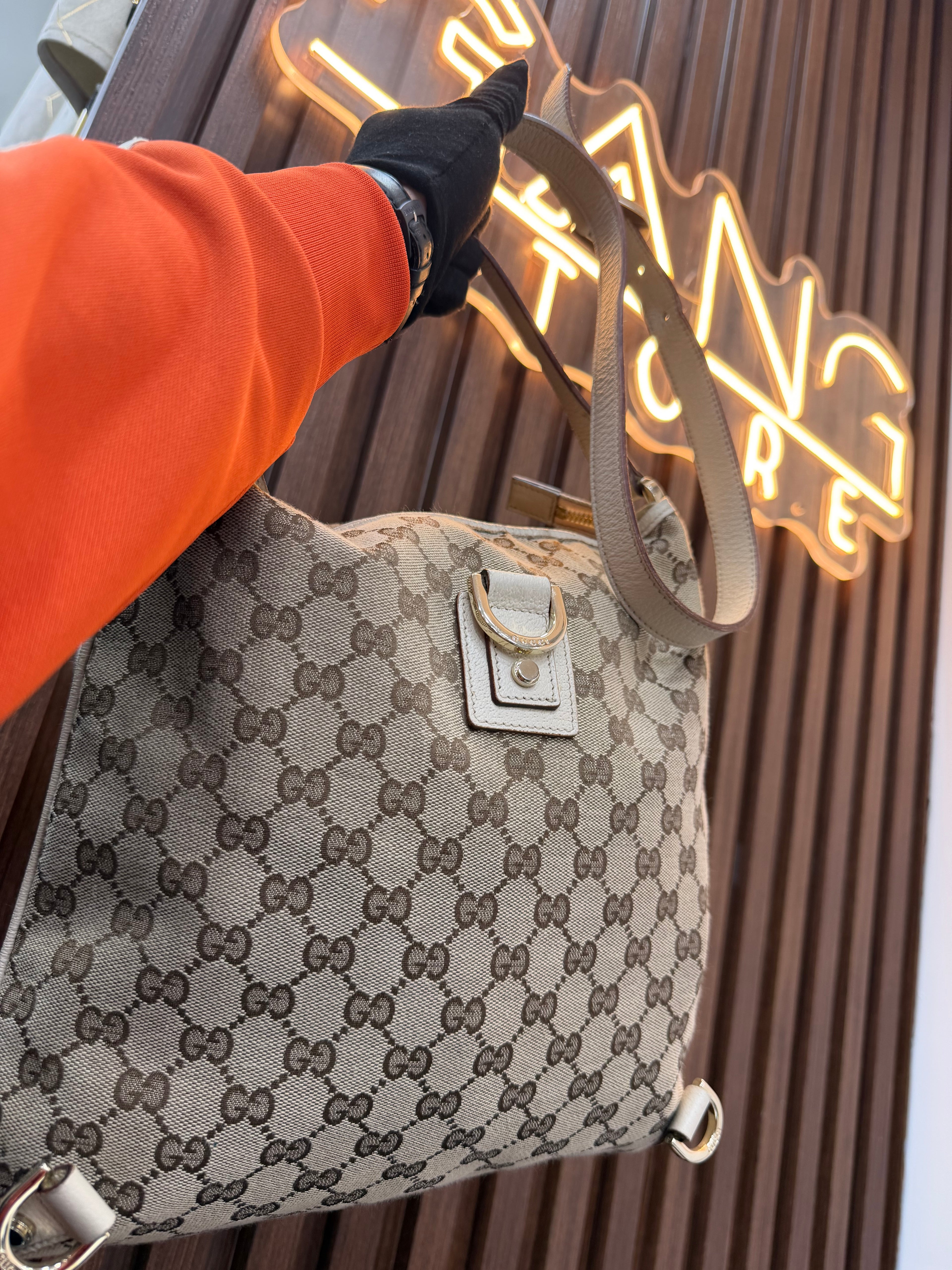 Borsa a tracolla Gucci Abbey Vintage