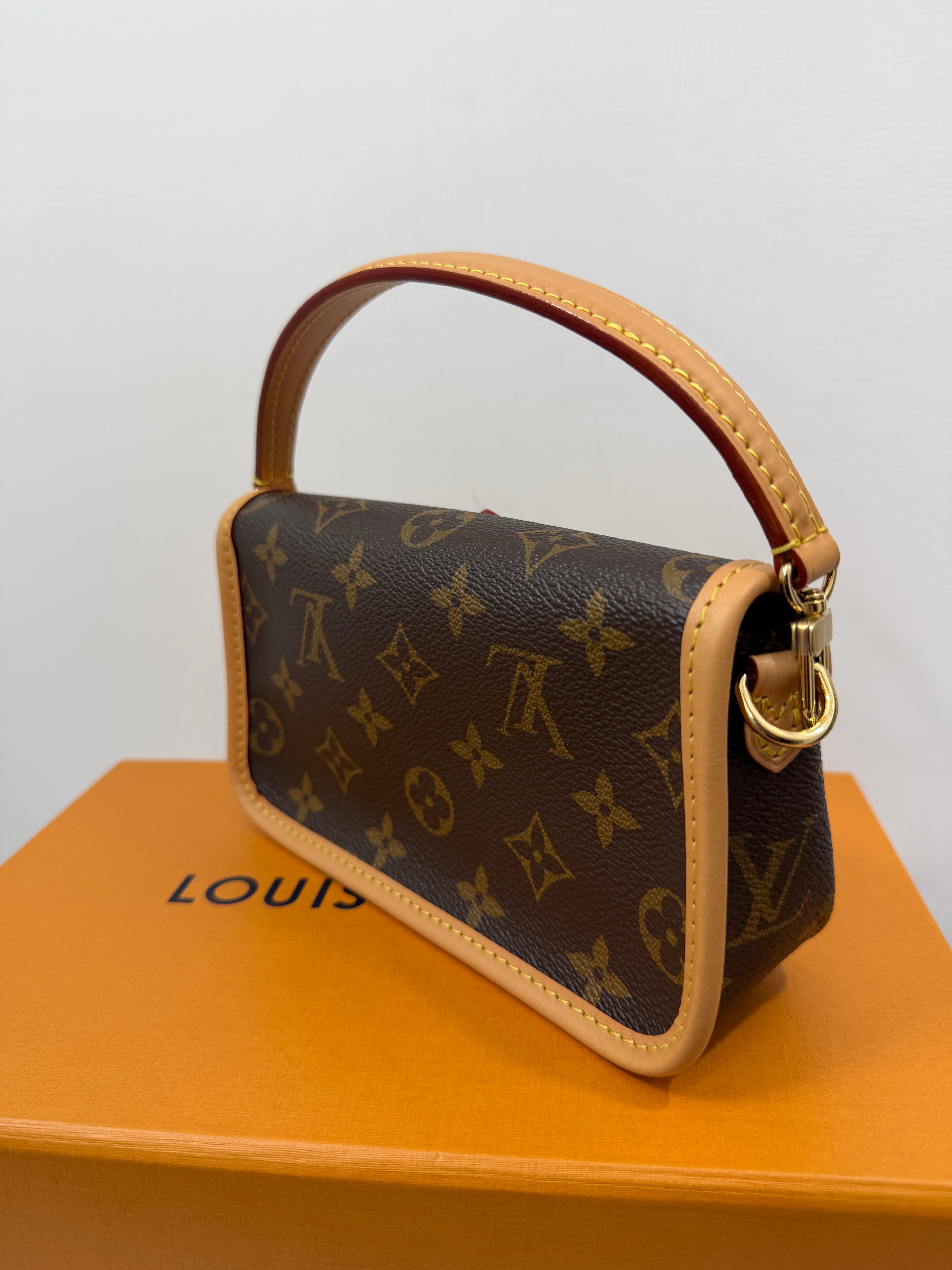 Borsa Louis Vuitton Nano Diane in tela Monogram