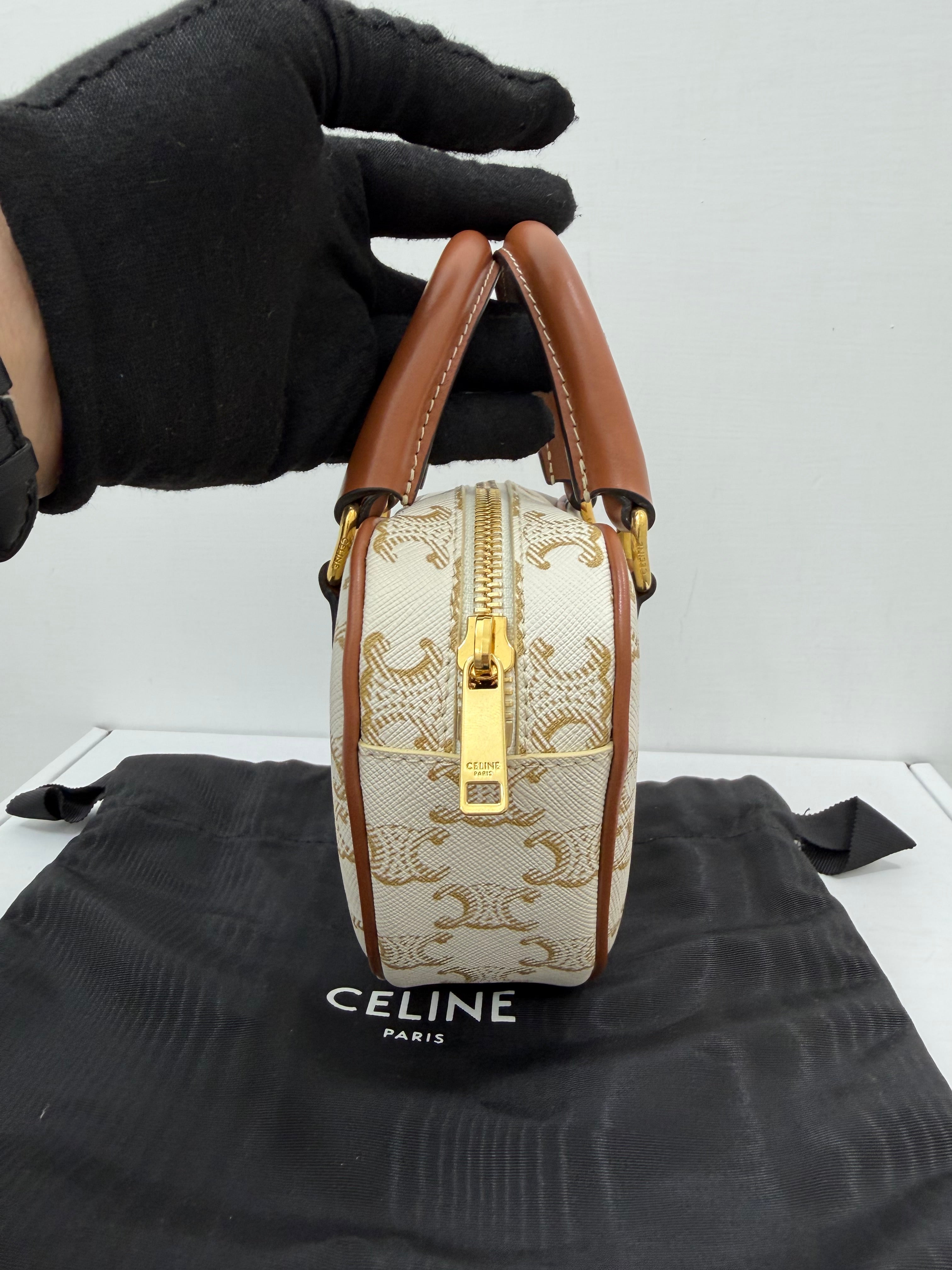 Borsa a tracolla Celine Heart Triomphe