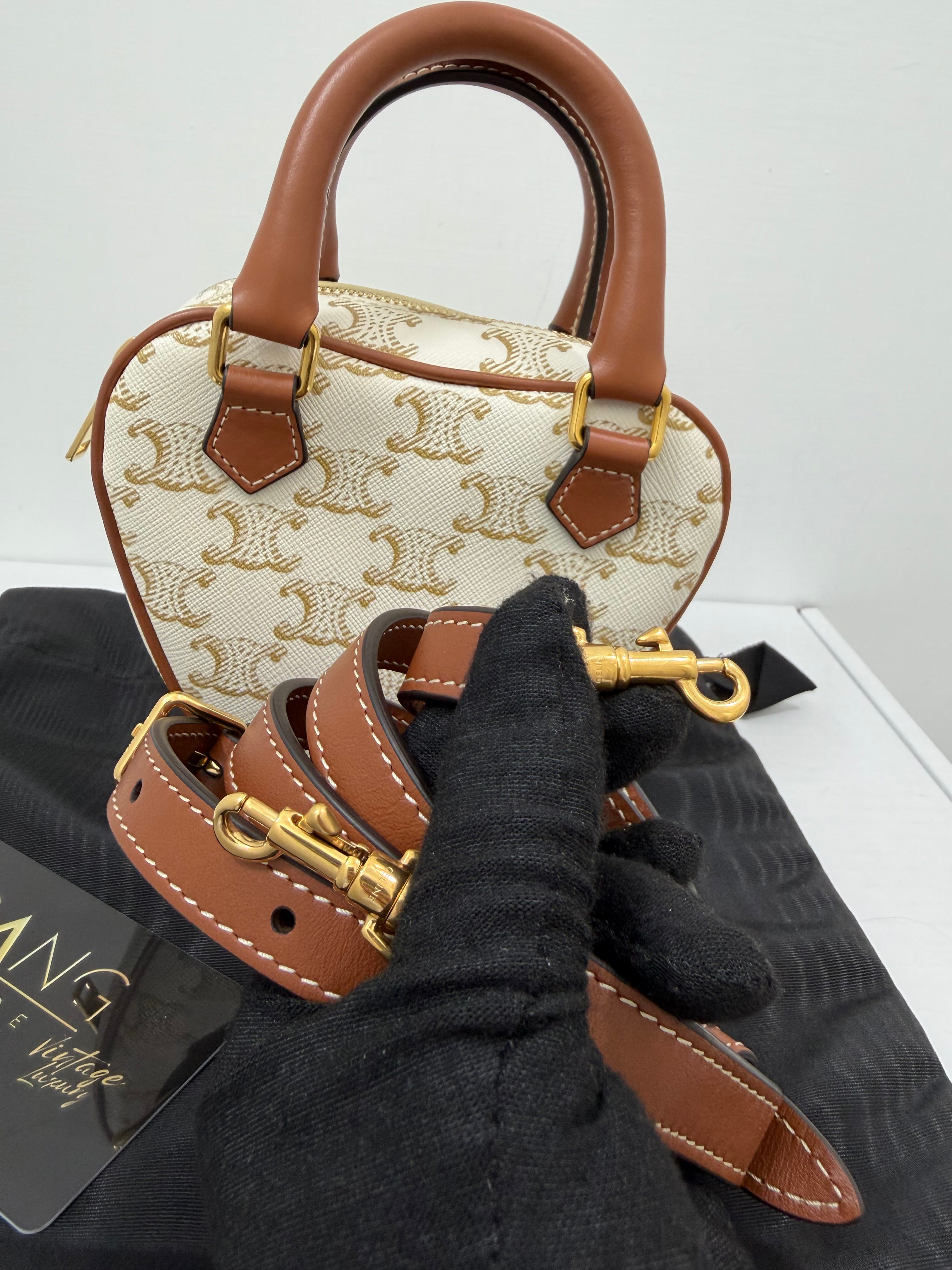 Borsa a tracolla Celine Heart Triomphe