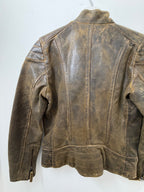 Giacca in pelle blauer #0050