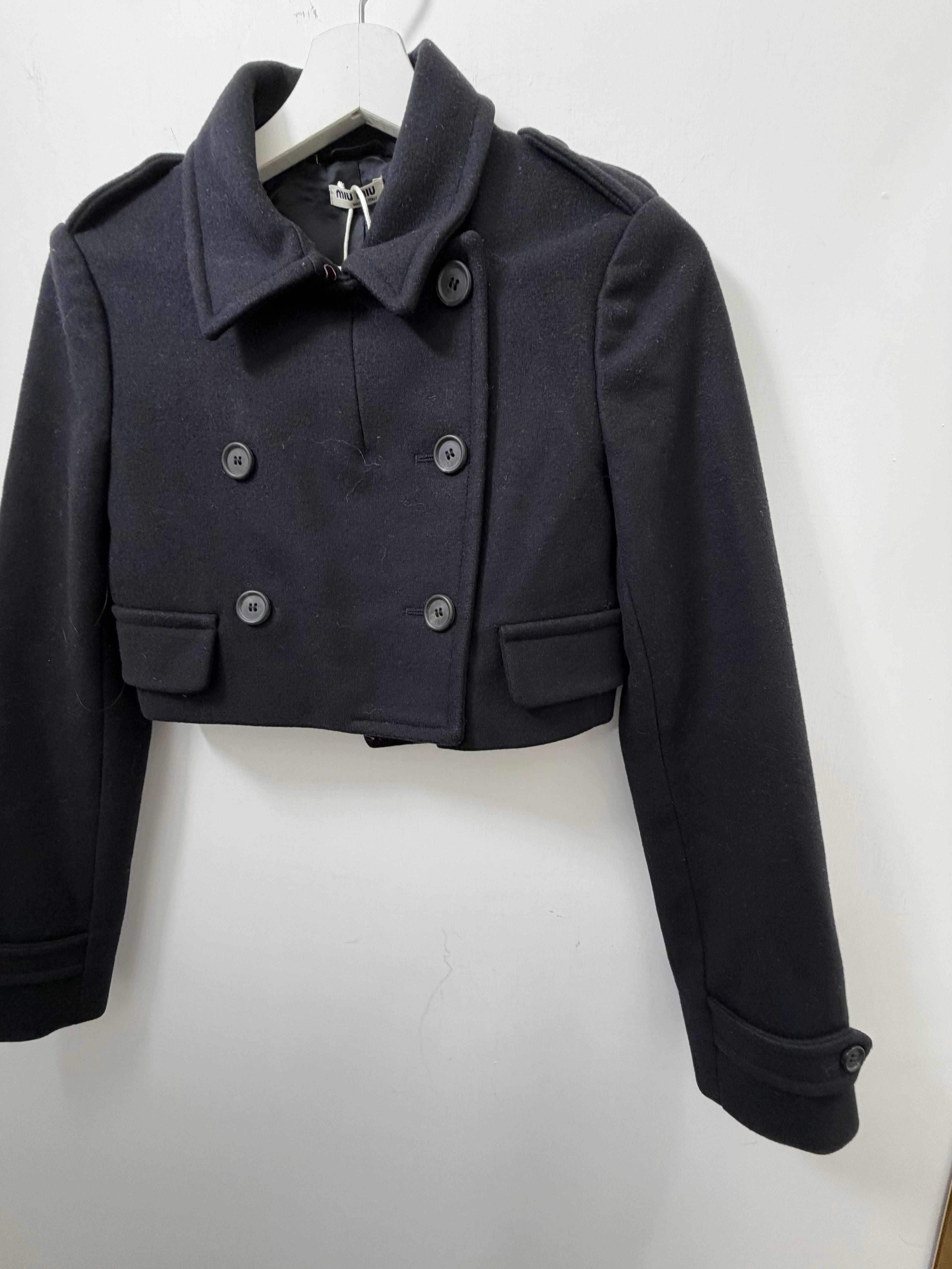 Cappottino crop Miu Miu #0061