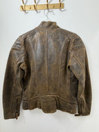 Giacca in pelle blauer #0050