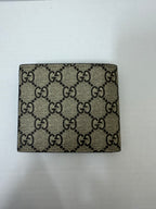 Portafoglio Gucci in tessuto GG Supreme