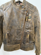 Giacca in pelle blauer #0050